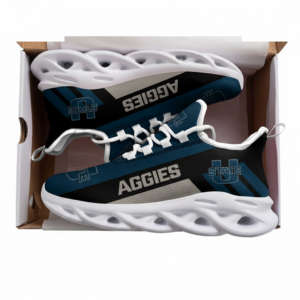 NCAA Utah State Aggies Unique Air Max Shoes Air Cushion Sneakers