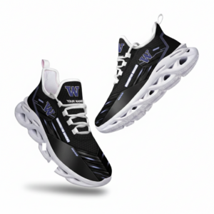 NCAA Washington Huskies Custom Name Clunky Unique Air Max Shoes Air Cushion Sneakers