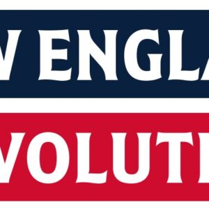 New England Revolution Two Tone Graphic Scarf - Soccer Fan Winter Accessory