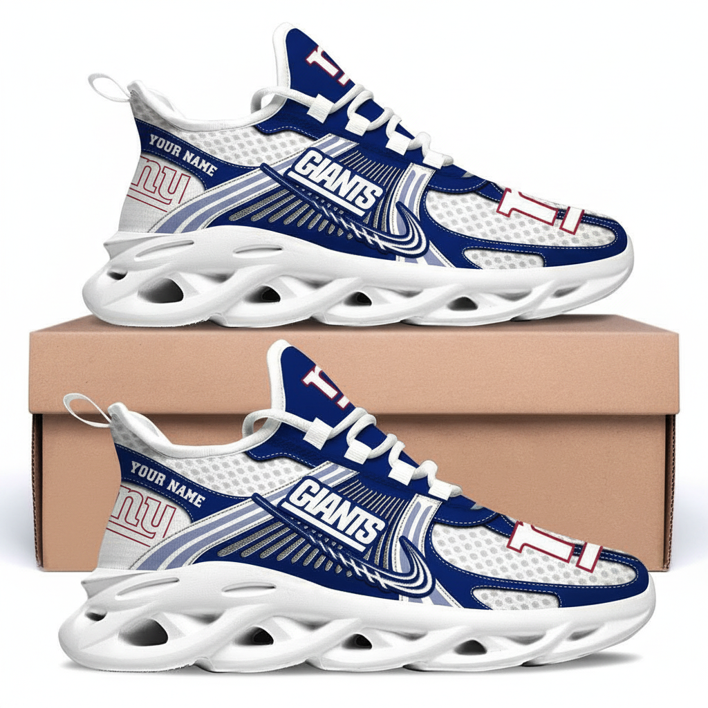 New York Giants Personalized Clunky Sneaker Max Soul Shoes 1 New York Giants Personalized Clunky Sneaker Max Soul Shoes