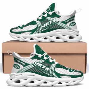 New York Jets Personalized Clunky Sneaker Max Soul Shoes