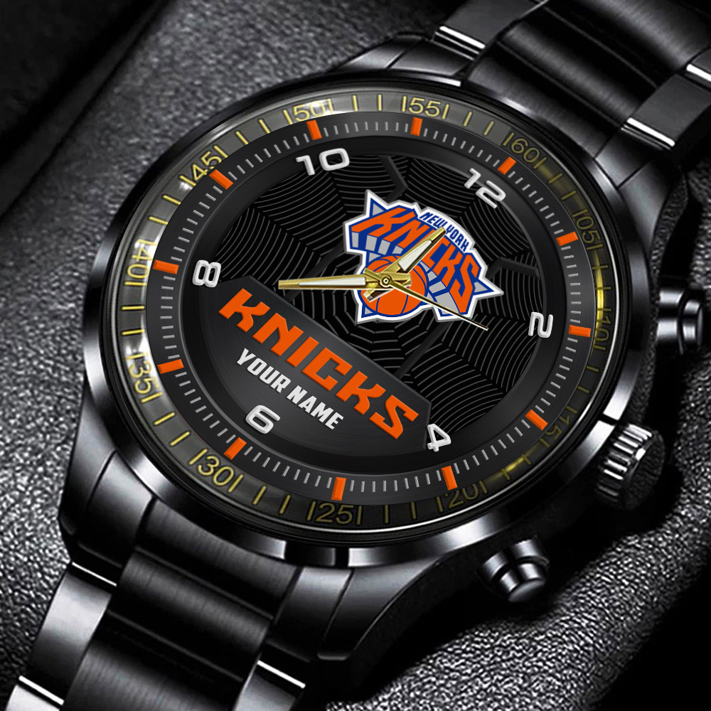 New York Knicks Steel Watch 1 New York Knicks Steel Watch