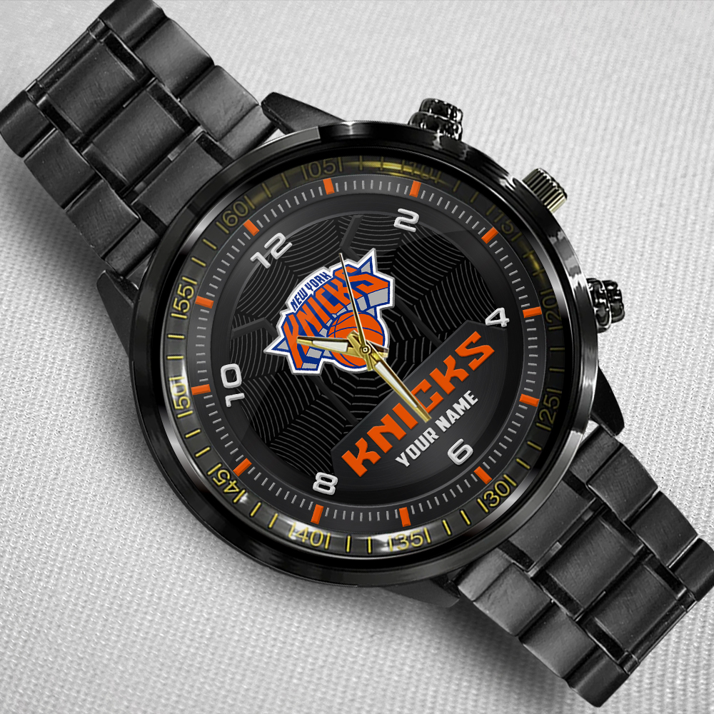 New York Knicks Steel Watch 2 New York Knicks Steel Watch - Image 2