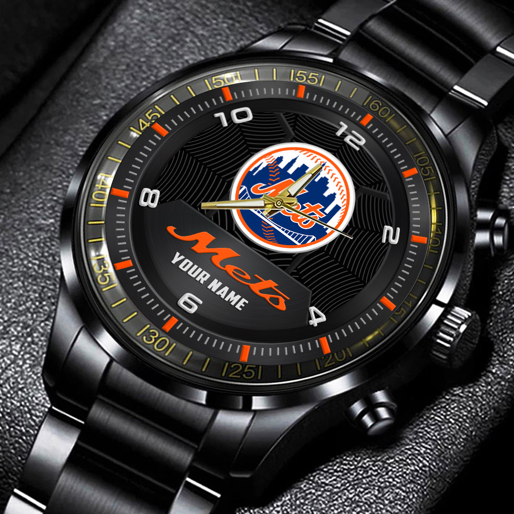 New York Mets Steel Watch 1 New York Mets Steel Watch