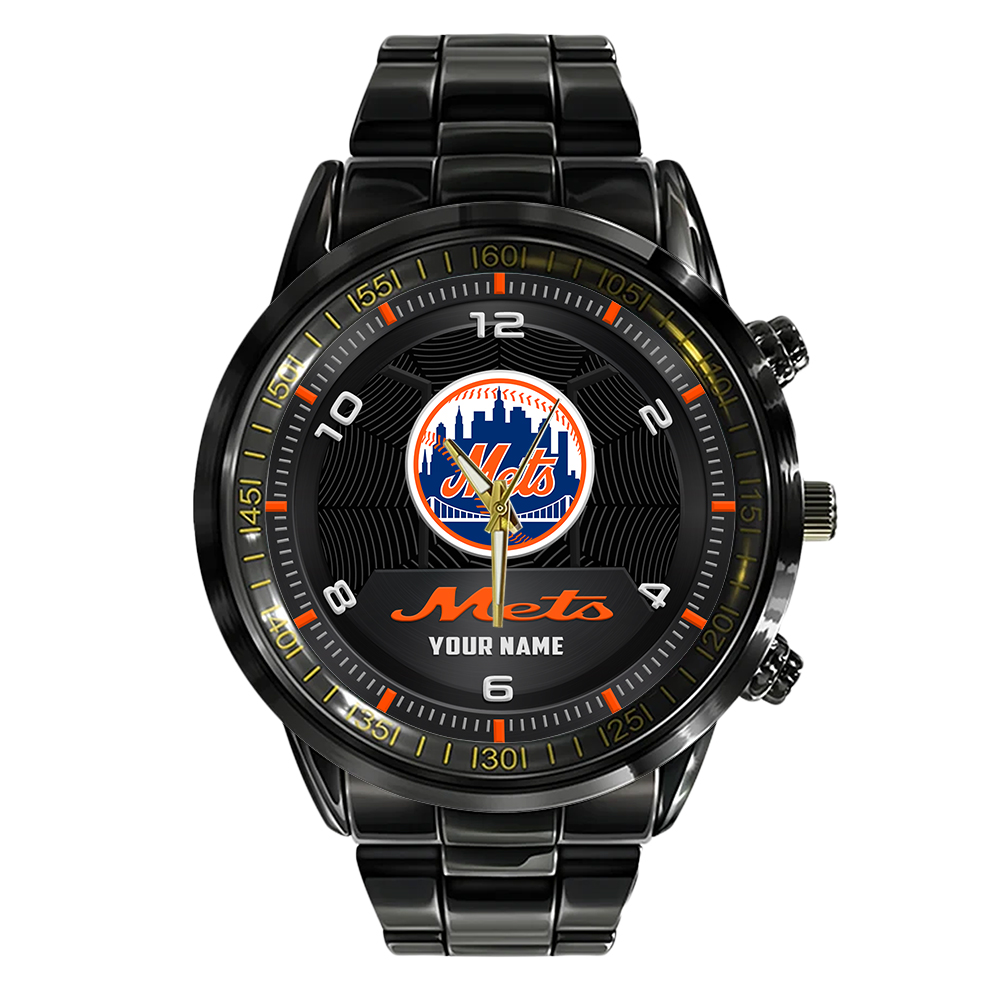 New York Mets Steel Watch 3 New York Mets Steel Watch - Image 3