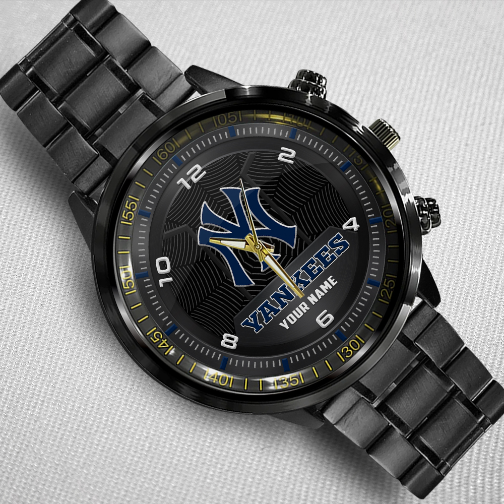 New York Yankees Steel Watch 2 New York Yankees Steel Watch - Image 2