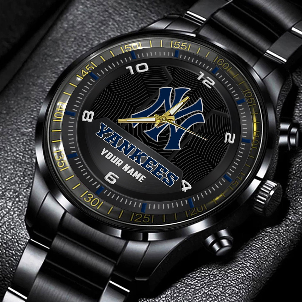 New York Yankees Steel Watch 1 New York Yankees Steel Watch