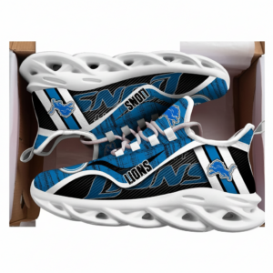 National Football League Detroit Lions Unique Air Max Shoes Air Cushion Sneakers