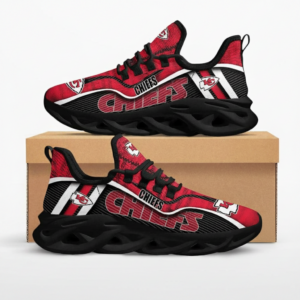 National Football League Kansas City Chiefs Jumpstart Air Max Shoes Air Cushion Sneakers Running Sneakers