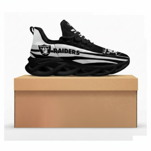 National Football League Las Vegas Raiders Max Soul Running Shoes