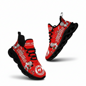 National Football League Custom Name Tampa Bay Buccaneers Christmas Air Max Shoes Air Cushion Sneakers