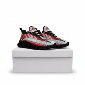 National Football League Custom Name Tampa Bay Buccaneers Logo Air Max Shoes Air Cushion Sneakers