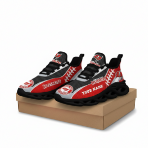 National Football League Custom Name Tampa Bay Buccaneers Shoes Sport Loves Air Max Shoes Air Cushion Sneakers
