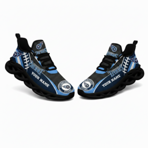 National Football League Custom Name Tennessee Titans Shoes Sport Loves Air Max Shoes Air Cushion Sneakers