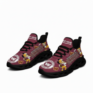 National Football League Custom Name Washington Commanders Christmas Air Max Shoes Air Cushion Sneakers