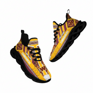 National Football League Custom Name Washington Commanders Logo Air Max Shoes Air Cushion Sneakers