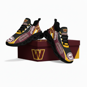 National Football League Custom Name Washington Commanders Shoes Sport Loves Air Max Shoes Air Cushion Sneakers