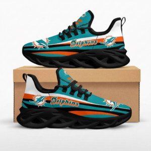 National Football League Miami Dolphins Max Soul Running Shoes
