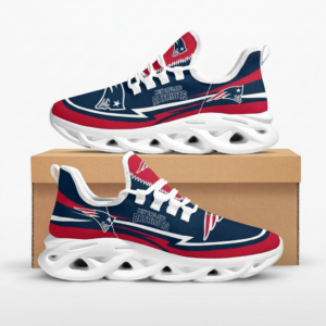 National Football League New England Patriots Are Coming Curves Air Max Shoes Air Cushion Sneakers