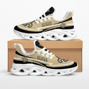 National Football League New Orleans Saints Are Coming Curves Air Max Shoes Air Cushion Sneakers