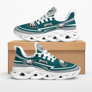National Football League Philadelphia Eagles Are Coming Curves Air Max Shoes Air Cushion Sneakers