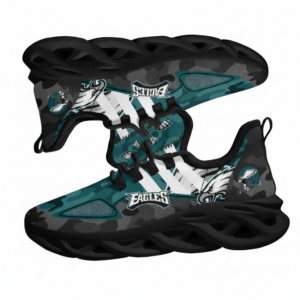 National Football League Philadelphia Eagles Military Camouflage Air Max Shoes Air Cushion Sneakers Running Sneakers