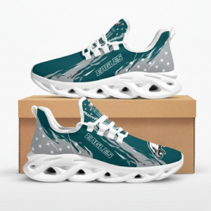 National Football League Philadelphia Eagles Stars and Stripes Air Max Shoes Air Cushion Sneakers Running Sneakers