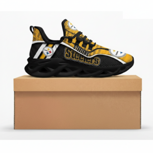 National Football League Pittsburgh Steelers Jumpstart Air Max Shoes Air Cushion Sneakers Running Sneakers