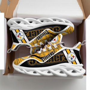 National Football League Pittsburgh Steelers Unique Air Max Shoes Air Cushion Sneakers