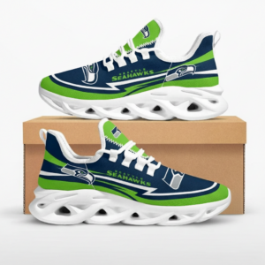 National Football League Seattle Seahawks Are Coming Curves Air Max Shoes Air Cushion Sneakers