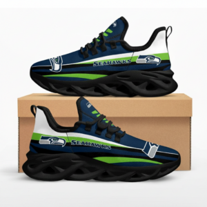 National Football League Seattle Seahawks Max Soul Running Shoes