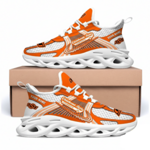 Oklahoma State Cowboys Personalized Clunky Sneaker Max Soul Shoes