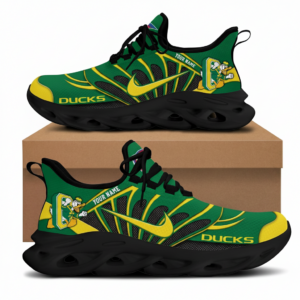 Oregon Ducks Basketball New Season Custom Air Max Shoes Air Cushion Sneakers