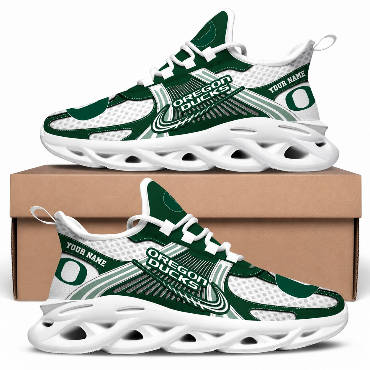 Oregon Ducks Personalized Clunky Sneaker Max Soul Shoes 1 Oregon Ducks Personalized Clunky Sneaker Max Soul Shoes