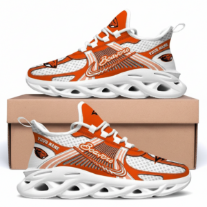 Oregon State Beavers Personalized Clunky Sneaker Max Soul Shoes