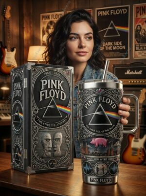 Pink Floyd Rock The Dark Side Of The Moon Graphic Tumbler for Music Fans