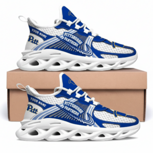 Pittsburgh Panthers Personalized Clunky Sneaker Max Soul Shoes