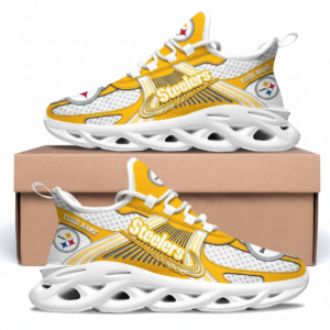 Pittsburgh Steelers Personalized Clunky Sneaker Max Soul Shoes