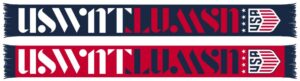 USWNT Right Side Up Graphic Scarf - Fan Winter Accessory