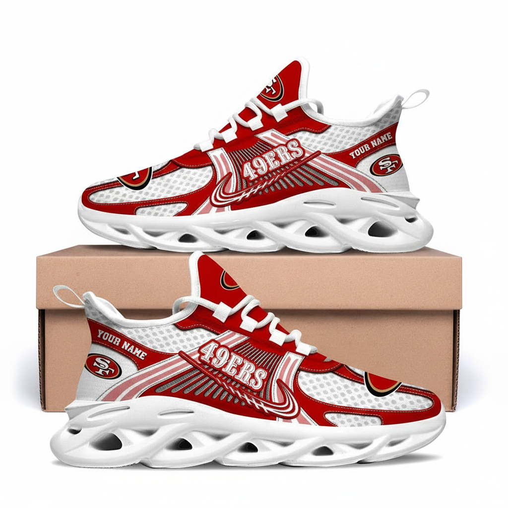 San Francisco 49ers Personalized Clunky Sneaker Max Soul Shoes 1 San Francisco 49ers Personalized Clunky Sneaker Max Soul Shoes