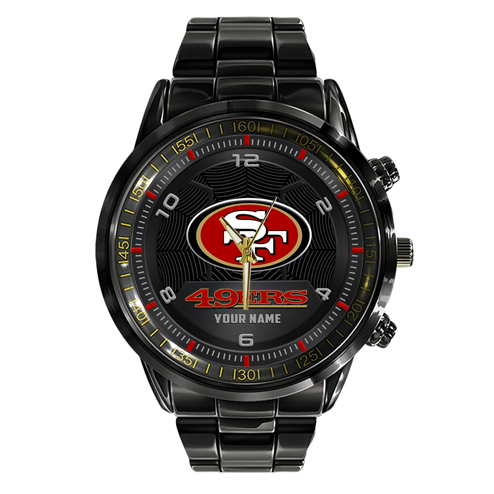 San Francisco 49ers Stainless Steel Watch 3 San Francisco 49ers Stainless Steel Watch - Image 3