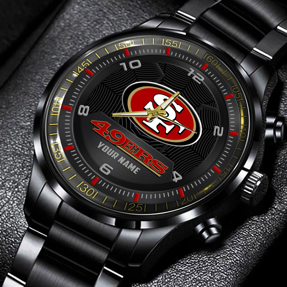San Francisco 49ers Stainless Steel Watch 1 San Francisco 49ers Stainless Steel Watch