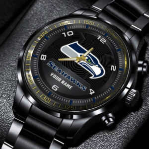 Seattle Seahawks Stainless Steel Watch