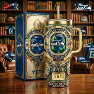 Seattle Seahawks Super Bowl LX 2026 Tumbler