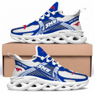 SMU Mustangs Personalized Clunky Sneaker Max Soul Shoes