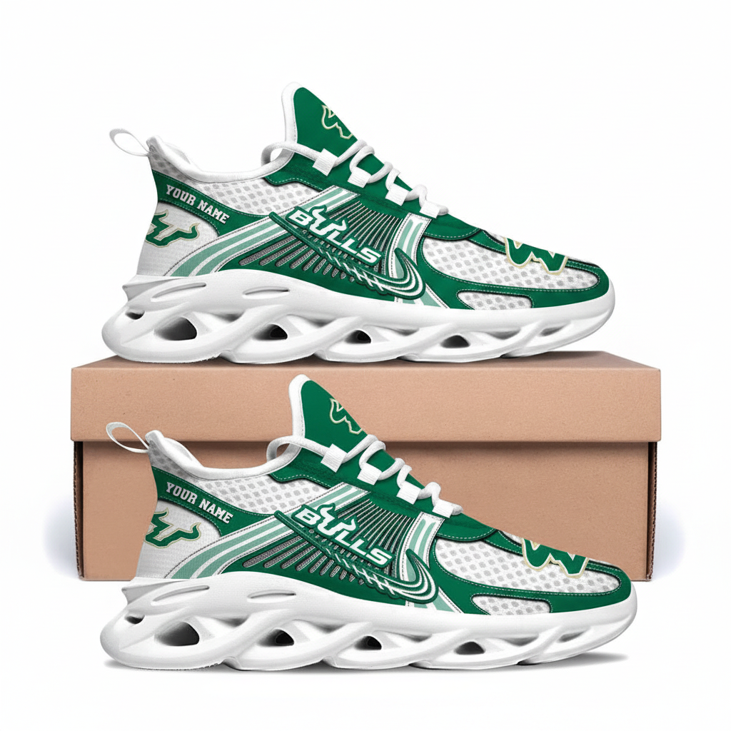 South Florida Bulls Personalized Clunky Sneaker Max Soul Shoes 1 South Florida Bulls Personalized Clunky Sneaker Max Soul Shoes