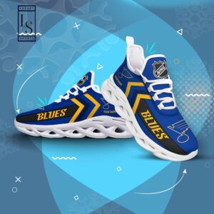 St. Louis Blues National Hockey League 2026 Personalized Max Soul Shoes