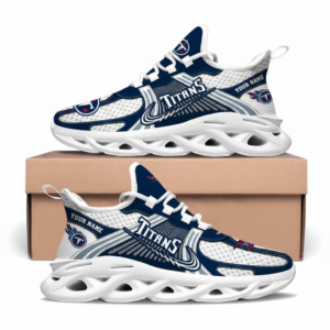 Tennessee Titans Personalized Clunky Sneaker Max Soul Shoes
