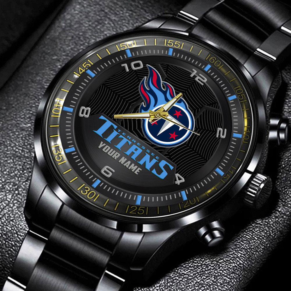Tennessee Titans Stainless Steel Watch 1 Tennessee Titans Stainless Steel Watch