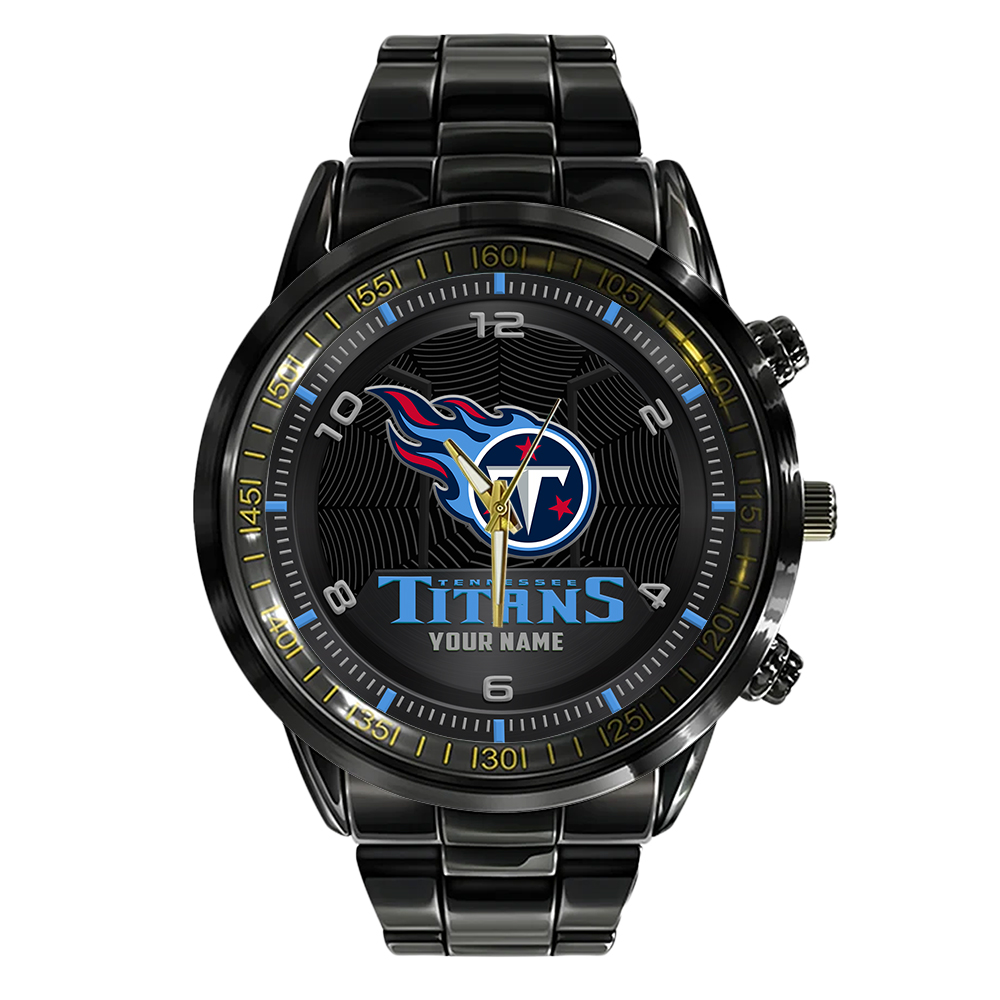 Tennessee Titans Stainless Steel Watch 3 Tennessee Titans Stainless Steel Watch - Image 3